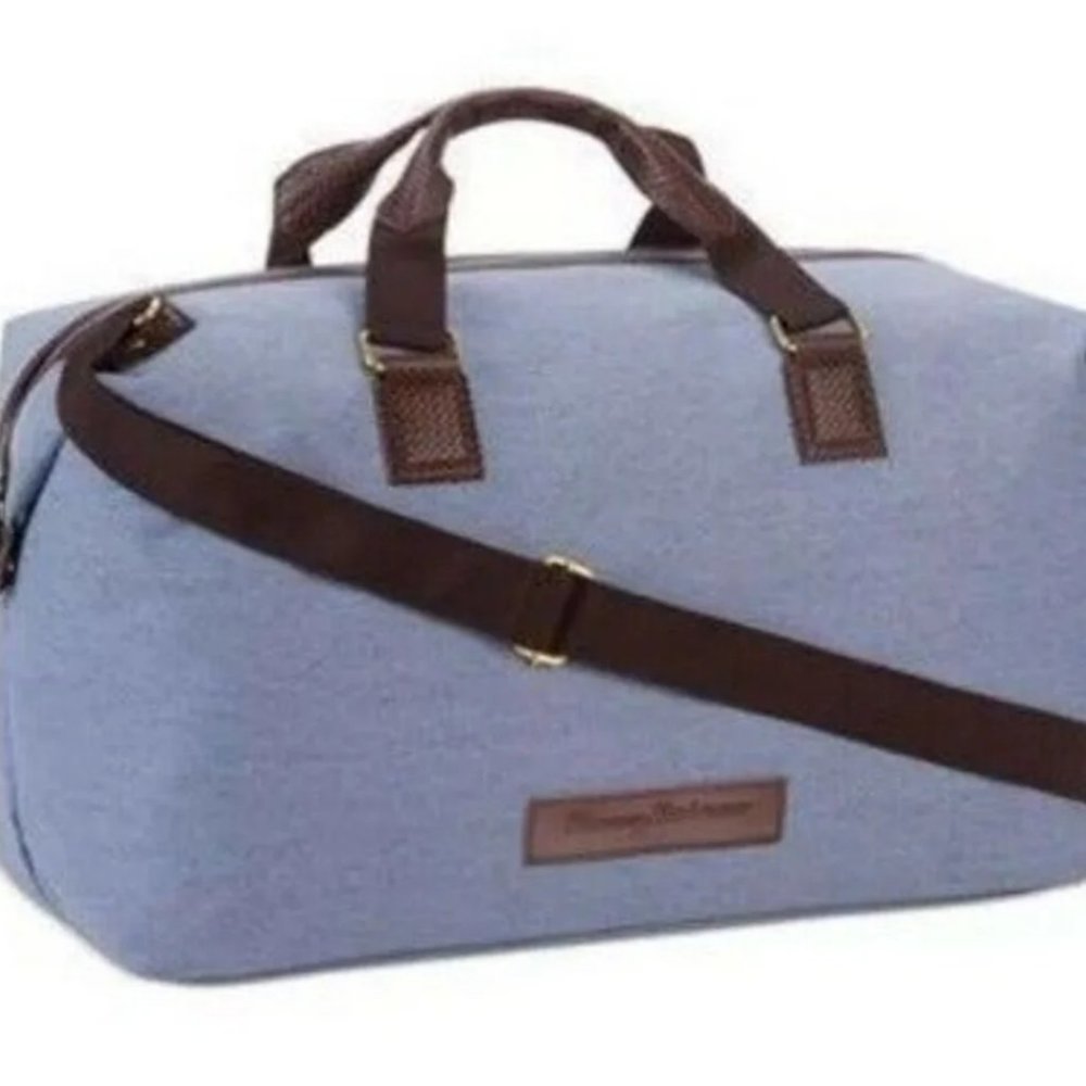 Tommy Bahama Duffel Bag - Expandable Gym Travel Overnight Luggage Weekender NEW